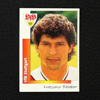 Krassimir Balakow Panini Sticker Nr. 315 - Fußball 96