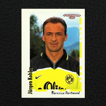 Jürgen Kohler Panini Sticker Nr. 67 - Fußball 98