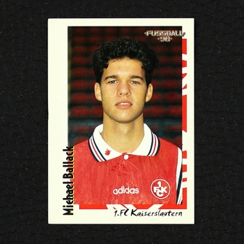 Michael Ballack Panini Sticker Nr. 429 - Fußball 98