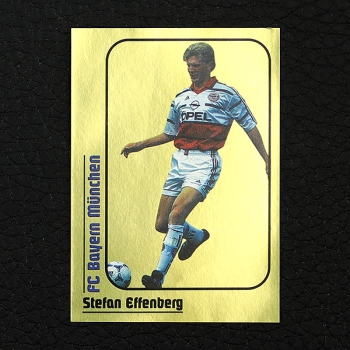 Stefan Effenberg Goldsticker Panini Sticker Nr. 34 - Fußball 99