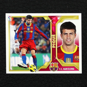 Pique Panini Sticker Nr. 6 - Liga 2011-12 BBVA