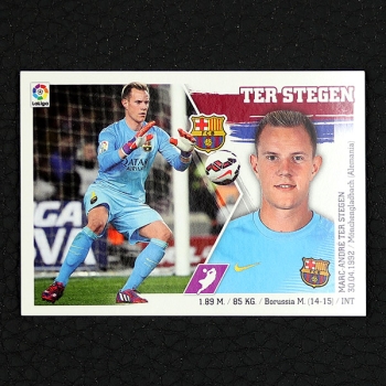 Ter Stegen Panini Sticker Nr. 4 - Liga 2015-16 BBVA