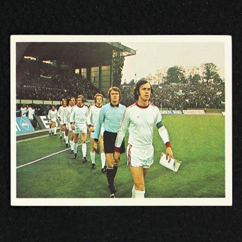 Franz Beckenbauer Bergmann Sticker No. 10 - Fußball 74/75