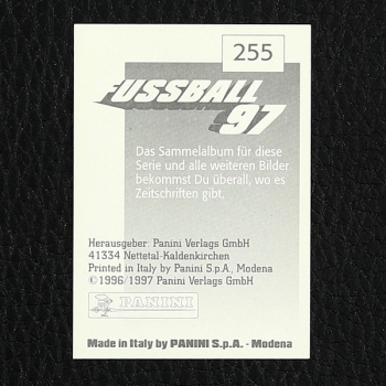 Krassimir Balakow Panini Sticker Nr. 255 - Fußball 97