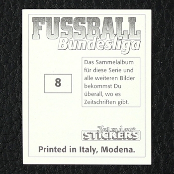 Mehmet Scholl Junior Stickers Sticker Nr. 8 - Fußball Bundesliga 94/95