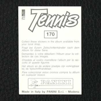 Boris Becker Panini Sticker Nr. 170 - Tennis