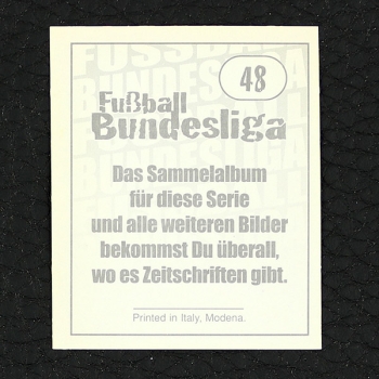 Matthias Sammer Panini Sticker Nr. 48 - Fußball 97-98 Endphase