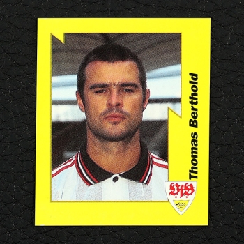 Thomas Berthold Panini Sticker Nr. 216 - Fußball 97-98 Endphase