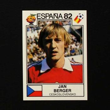 Espana 82 Nr. 264 Panini Sticker Jan Berger