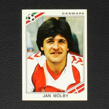 Mexico 86 Nr. 353 Panini Sticker Jan Mölby