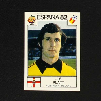 Espana 82 No. 345 Panini sticker Jim Platt