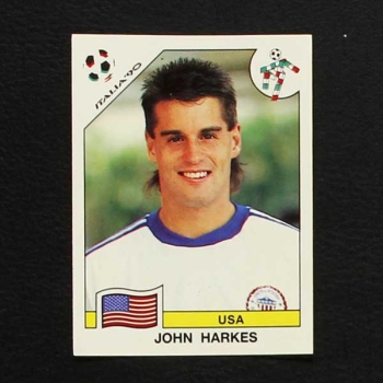 Italia 90 Nr. 108 Panini Sticker John Harkes