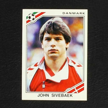 Mexico 86 Nr. 349 Panini Sticker John Sivebaek