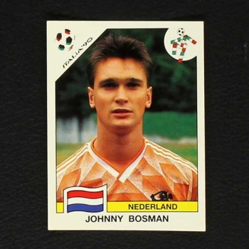 Italia 90 Nr. 415 Panini Sticker Johnny Bosman