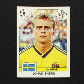 Italia 90 No. 239 Panini sticker Jonas Thern