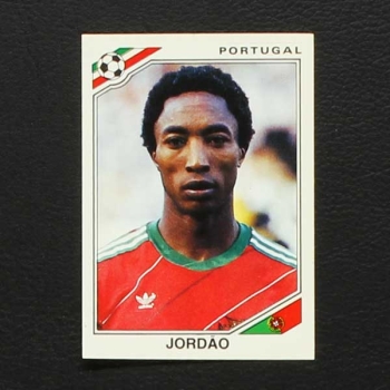 Mexico 86 Nr. 398 Panini Sticker Jordao