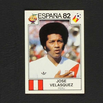 Espana 82 Nr. 081 Panini Sticker Jose Velasquez