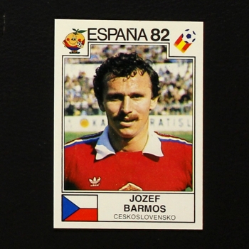 Espana 82 Nr. 263 Panini Sticker Jozef Barmos