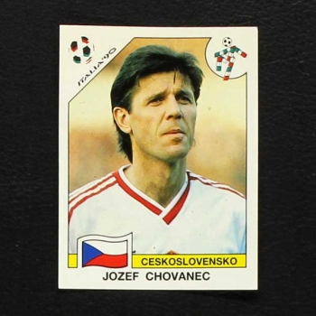 Italia 90 Nr. 087 Panini Sticker Jozef Chovanec