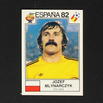 Espana 82 Nr. 056 Panini Sticker Jozef Mlynarczyk