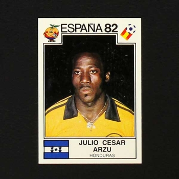 Espana 82 No. 348 Panini sticker Julio Cesar Arzu