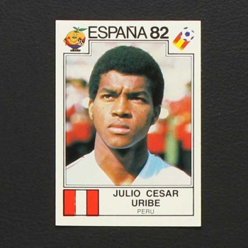 Espana 82 Nr. 084 Panini Sticker Julio Cesar Uribe