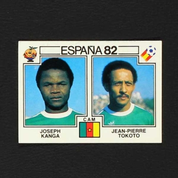 Espana 82 Nr. 096 Panini Sticker Kanga / Tokoto