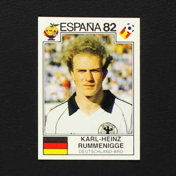 Espana 82 Nr. 127 Panini Sticker Karl-Heinz Rummenigge