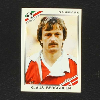 Mexico 86 Nr. 359 Panini Sticker Klaus Berggreen