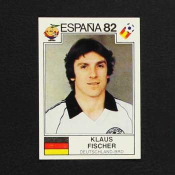 Espana 82 Nr. 125 Panini Sticker Klaus Fischer