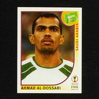 Korea Japan 2002 Nr. 334 Panini Sticker A. Al-Dossari