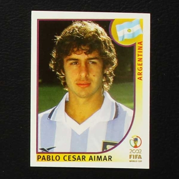 Korea Japan 2002 No. 396 Panini sticker Aimar