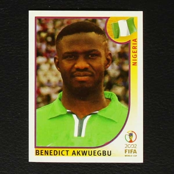 Korea Japan 2002 No. 417 Panini sticker Akwuegbu