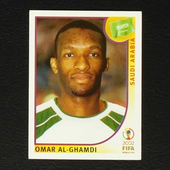 Korea Japan 2002 No. 342 Panini sticker Al-Ghamdi