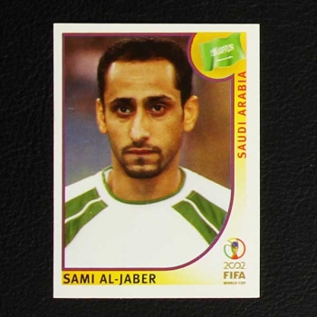 Korea Japan 2002 No. 345 Panini sticker Al-Jaber