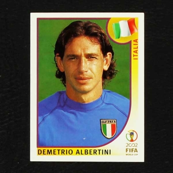 Korea Japan 2002 Nr. 468 Panini Sticker Demetrio Albertini