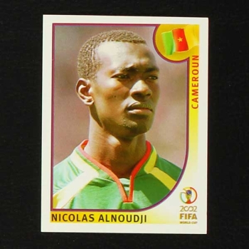 Korea Japan 2002 No. 376 Panini sticker Alnoudji