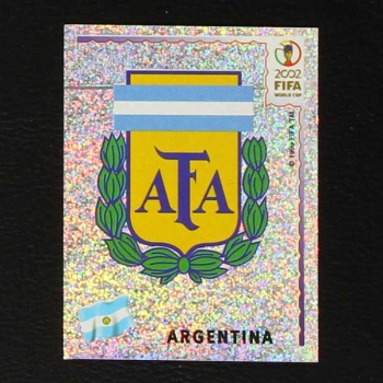 Korea Japan 2002 No. 386 Panini sticker Argentina badge