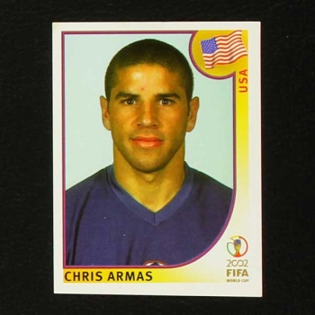 Korea Japan 2002 Nr. 286 Panini Sticker Chris Armas