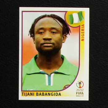 Korea Japan 2002 Nr. 415 Panini Sticker Babangida