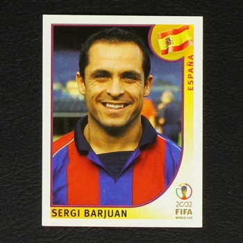 Korea Japan 2002 Nr. 103 Panini Sticker Sergi Barjuan