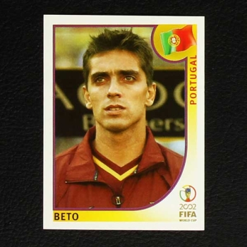 Korea Japan 2002 No. 299 Panini sticker Beto