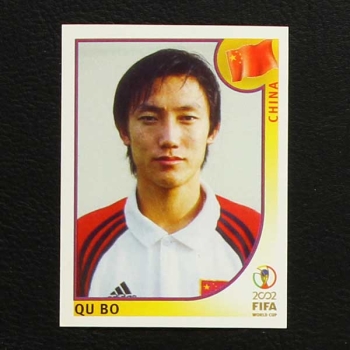 Korea Japan 2002 Nr. 219 Panini Sticker Qu Bo