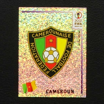 Korea Japan 2002 No. 368 Panini sticker Cameroun badge