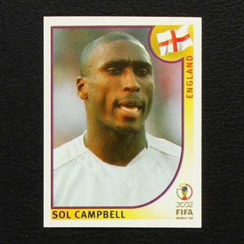 Korea Japan 2002 Nr. 428 Panini Sticker Sol Campbell