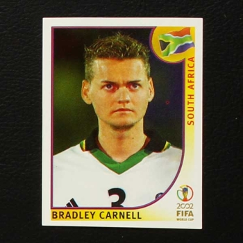 Korea Japan 2002 Nr. 156 Panini Sticker Carnell