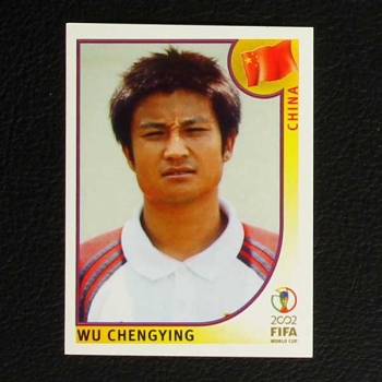 Korea Japan 2002 No. 210 Panini sticker Chengying