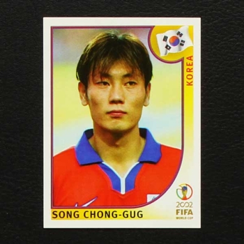 Korea Japan 2002 Nr. 248 Panini Sticker Song Chong-Gug