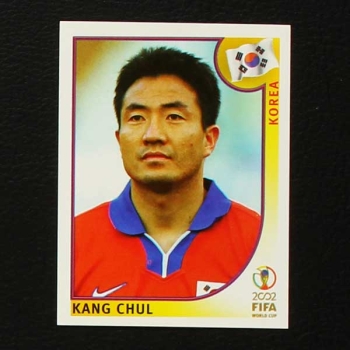 Korea Japan 2002 Nr. 246 Panini Sticker Kang Chul