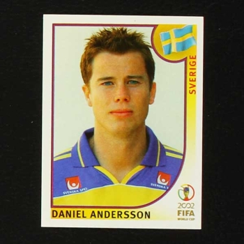 Korea Japan 2002 Nr. 451 Panini Sticker D. Andersson